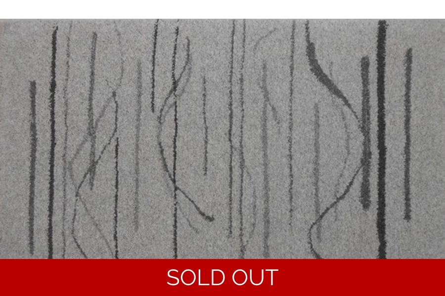 Tufted Rug in Swaledale and Herdwick Wool, "Music for Dancing"